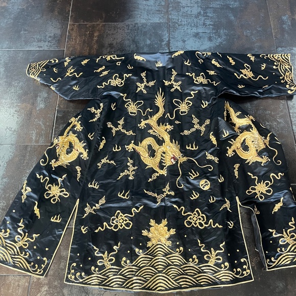 vintage embroidered 'dragon' tunic' - Picture 3 of 4